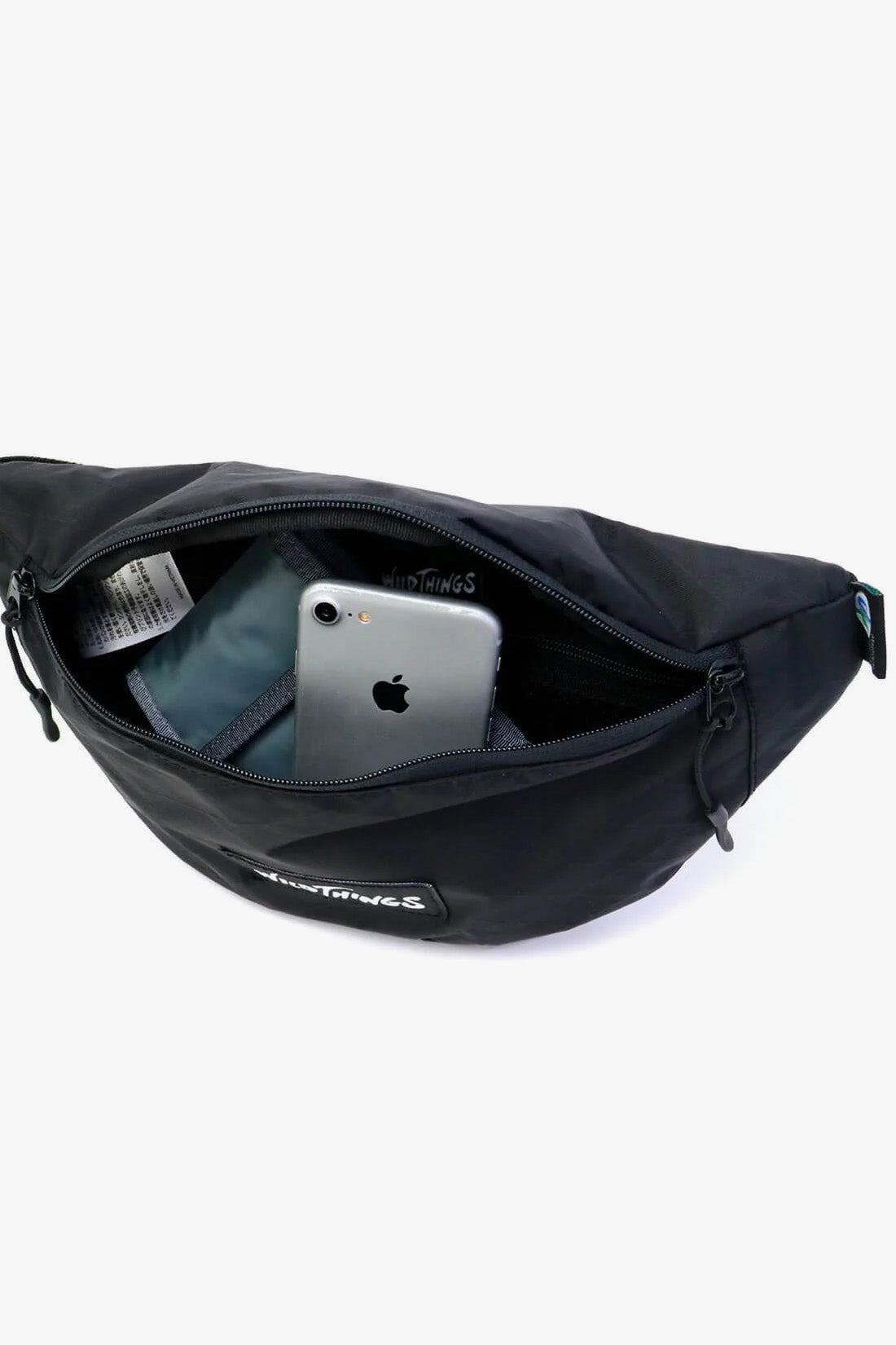 Wild Things Japan X-PAC WAIST Hip Bag / Black | AT EASE SHOP