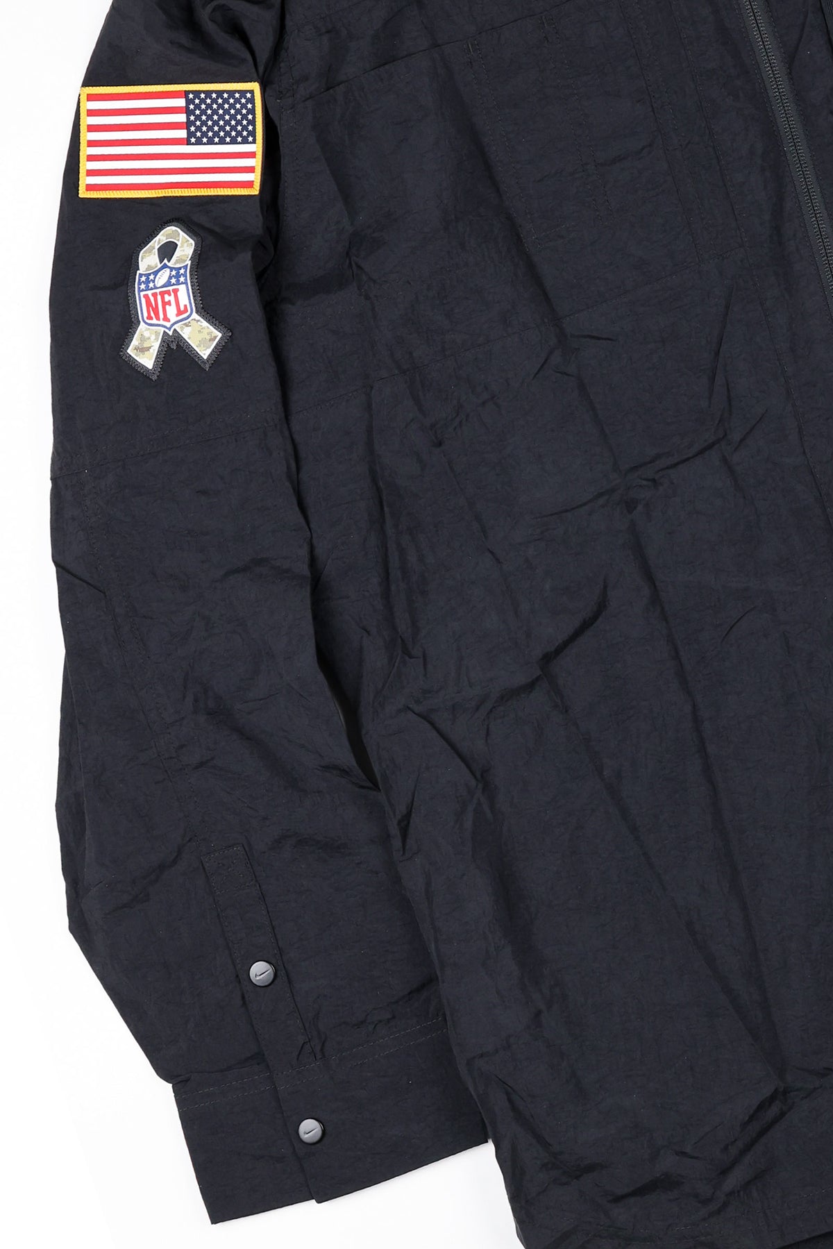 Nike NFL Salute To Service Shirt Jacket Chicago Bears / Black | AT