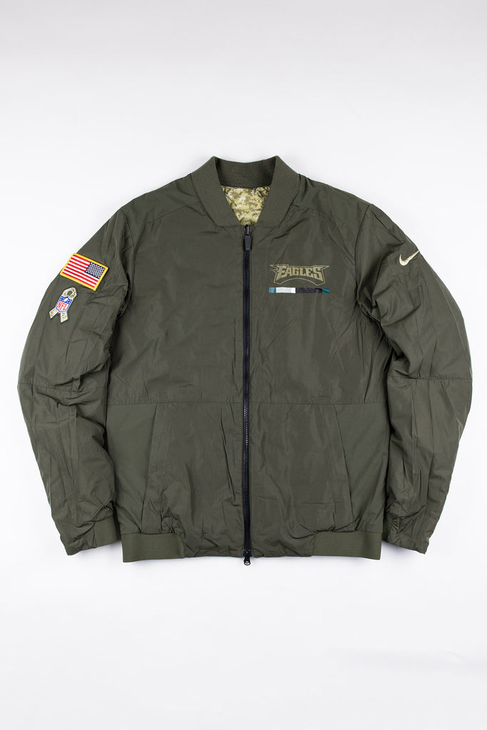 Nike NFL Salute To Service Reversible Jacket Philadelphia Eagles