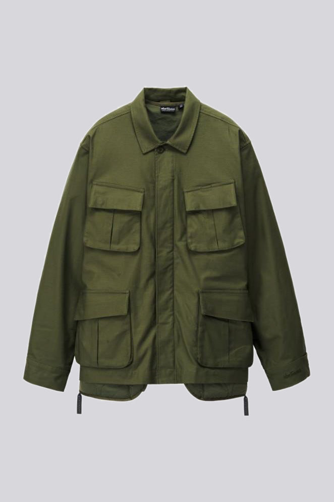 Wild Things Japan BDU QUILTING ATTACHABLE 3-1 JACKET / OD GREEN