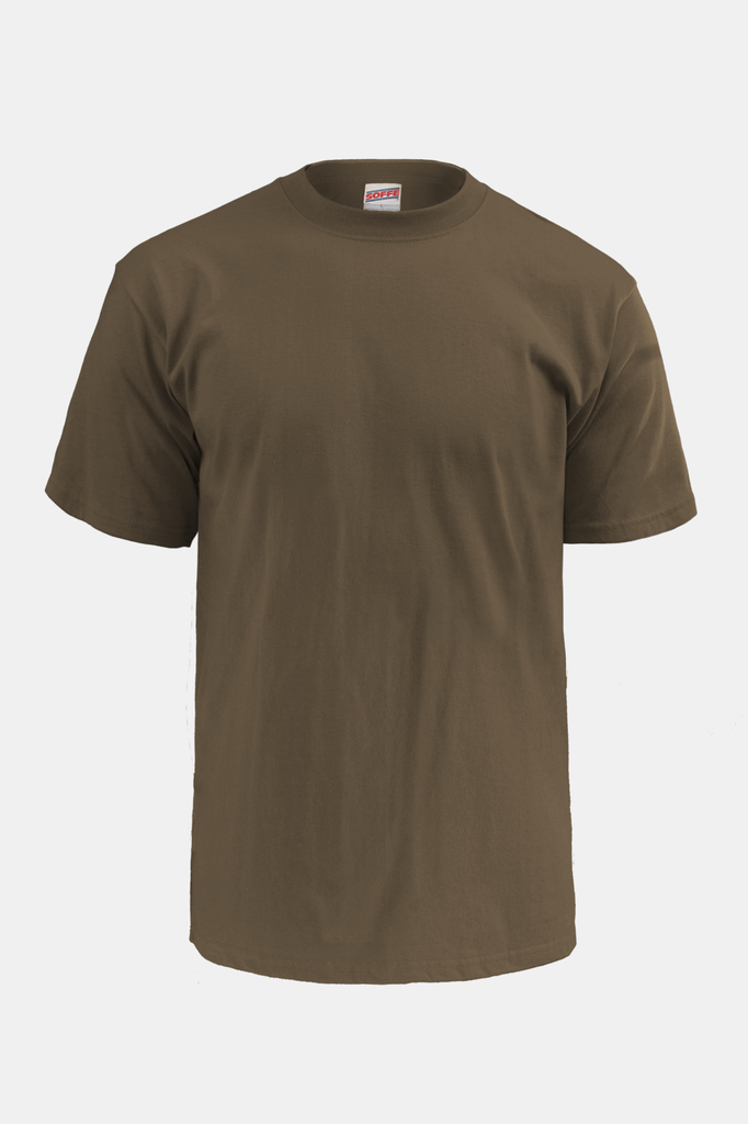 Soffe U.S. Navy Cotton T-Shirt / Navy Brown