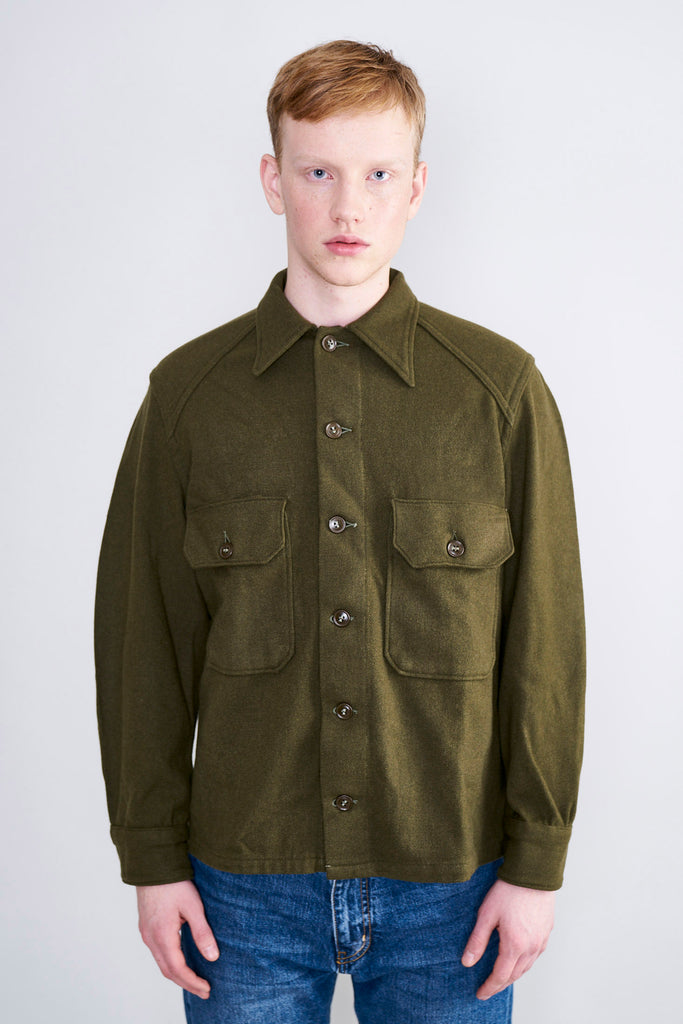 Original vintage US Army M51 Korea Wool Shirt | AT EASE SHOP