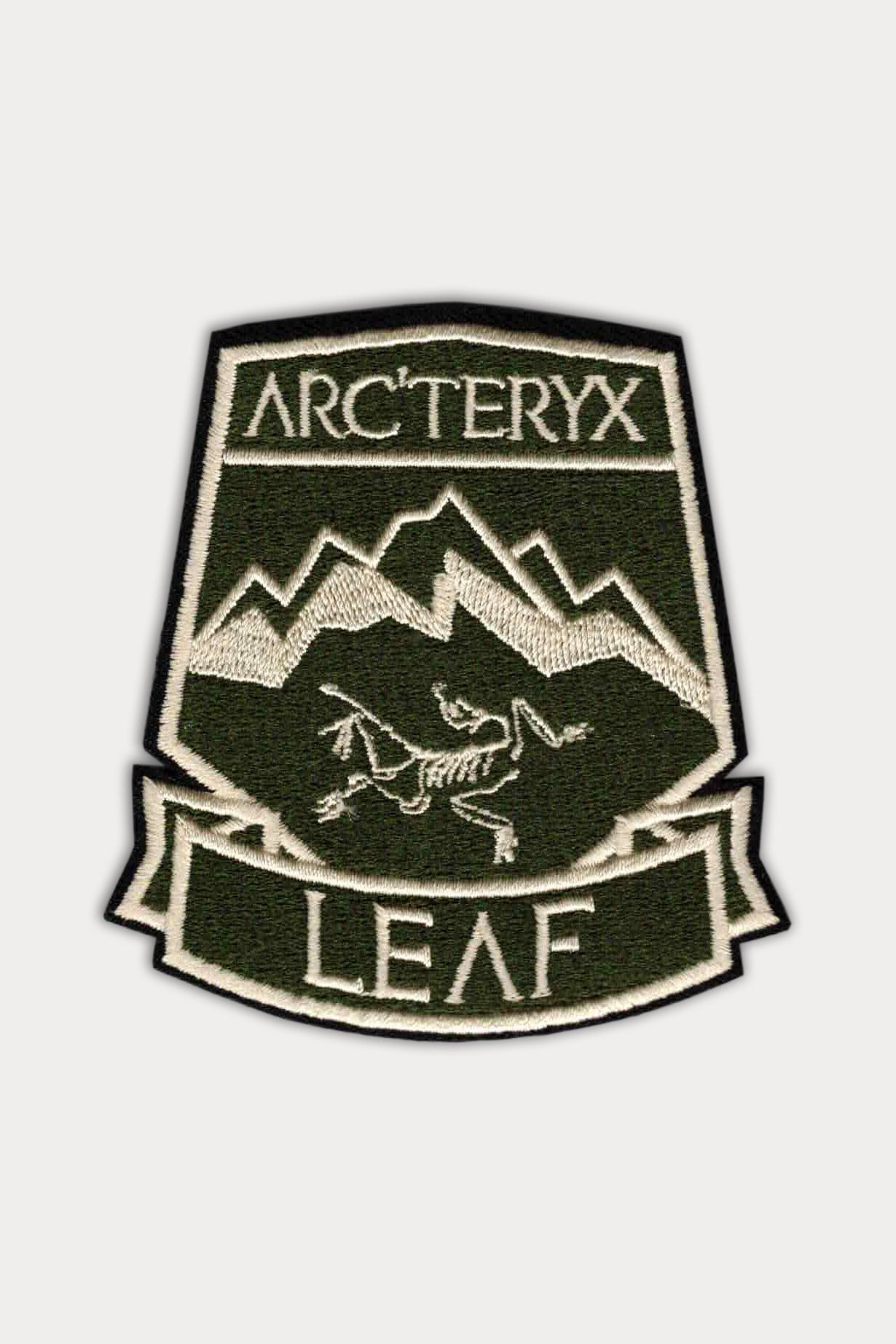 ARC'TERYX LEAF ワッペン Arc'teryx LEAF Pro Mountain Velcro Patch / Green | AT EASE SHOP