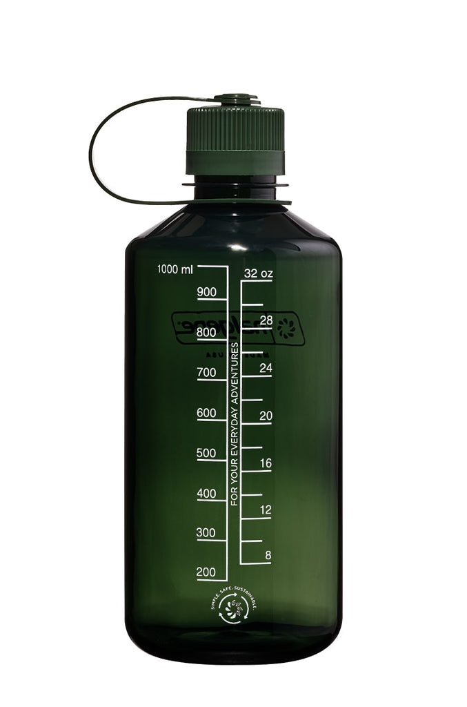 Nalgene Narrow Mouth Sustain Water Bottle 1L/32oz / Jade