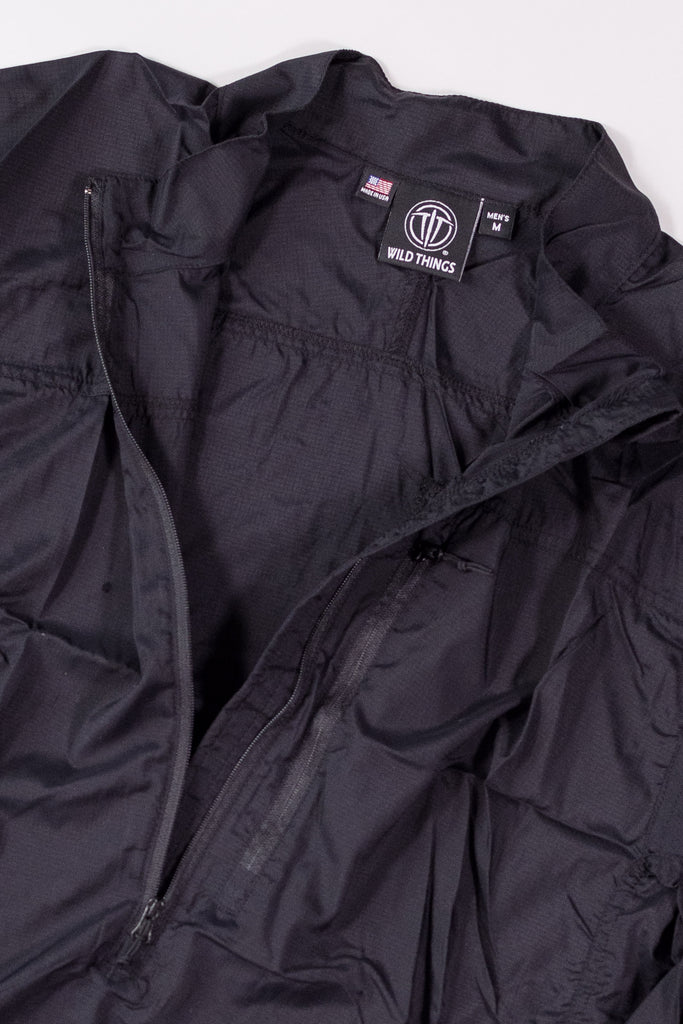 Wild Things Tactical Level 4 Wind Shirt / Black | AT EASE SHOP