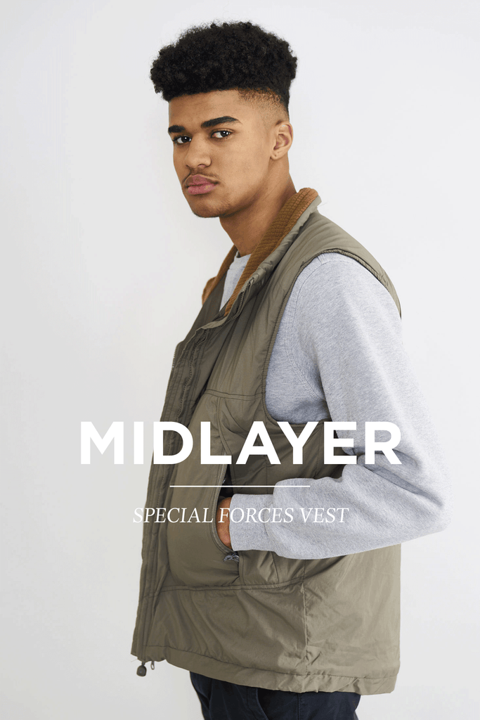 Tactical midlayer and vests