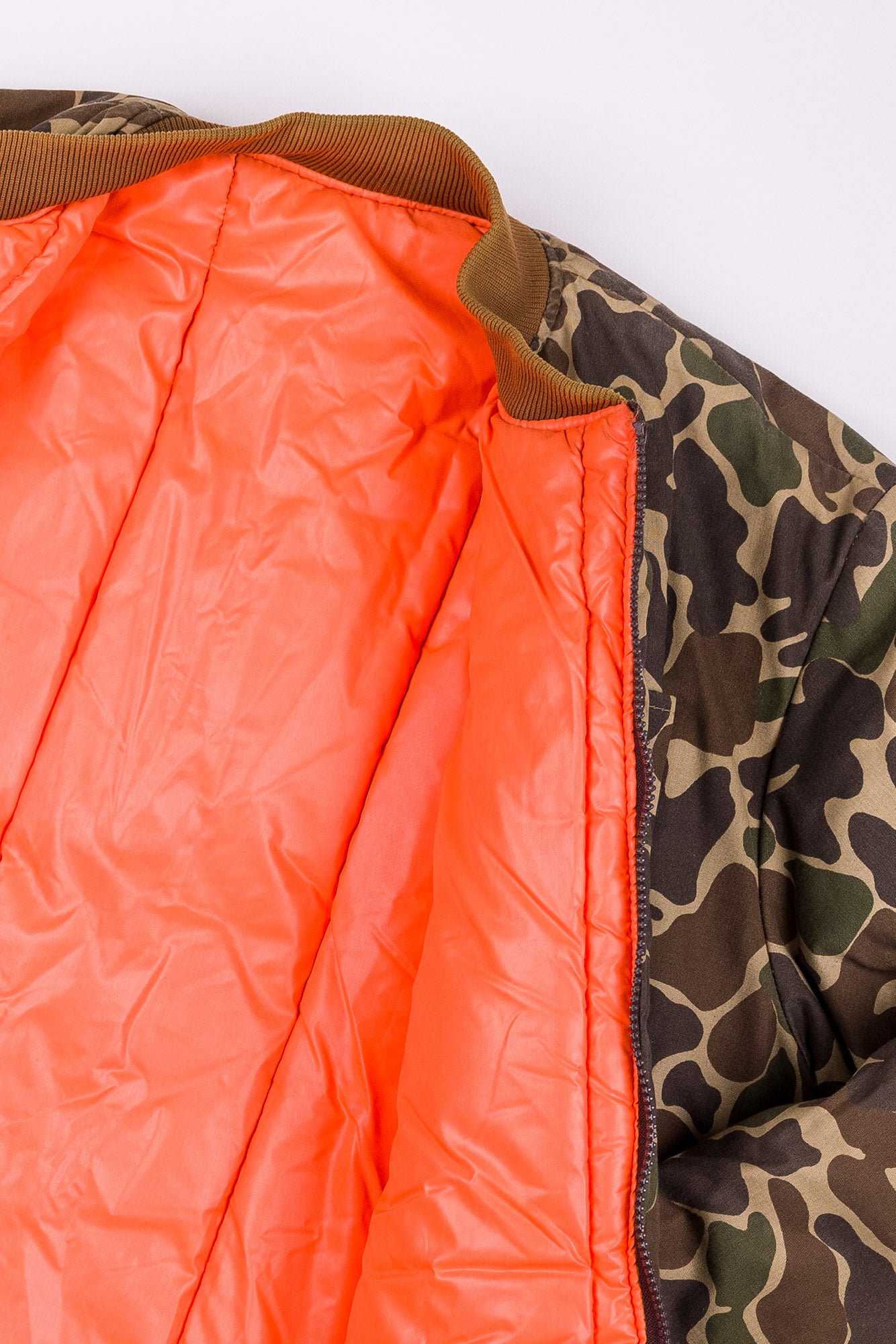 Bob Allen Unlimited Duck Hunting Camo Reversible Jacket / S | AT