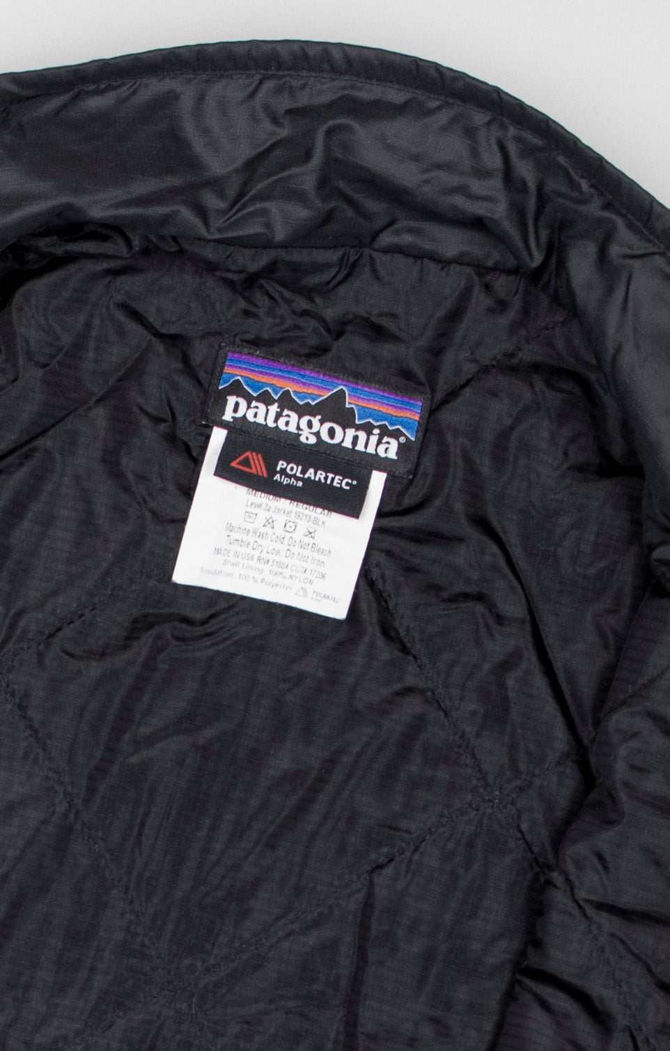 Patagonia MARS Level 3a Alpha Polartec Jacket / Black | AT