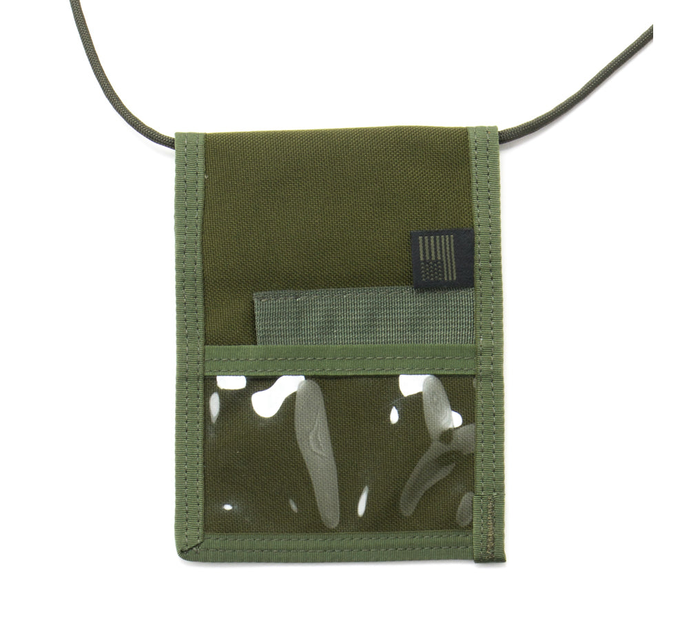 MIS Make it simple Passport ID Case Olive Drap