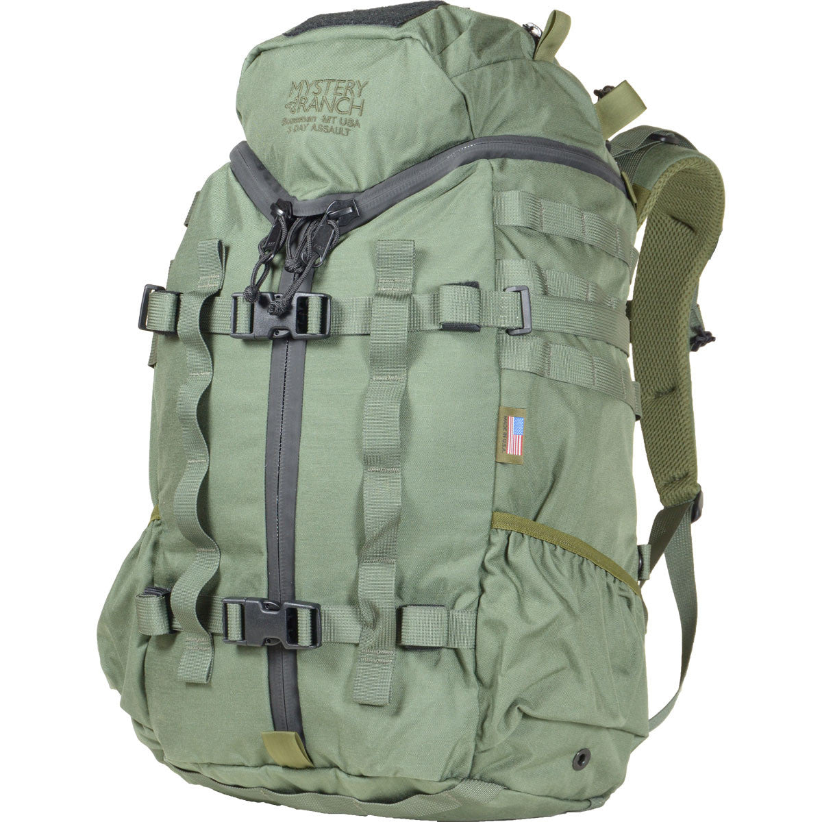 MYSTERY RANCH 3dayASSAULT 希少made in USA Mystery Ranch 3 Day Assault Pack CL / OD Green | AT EASE SHOP